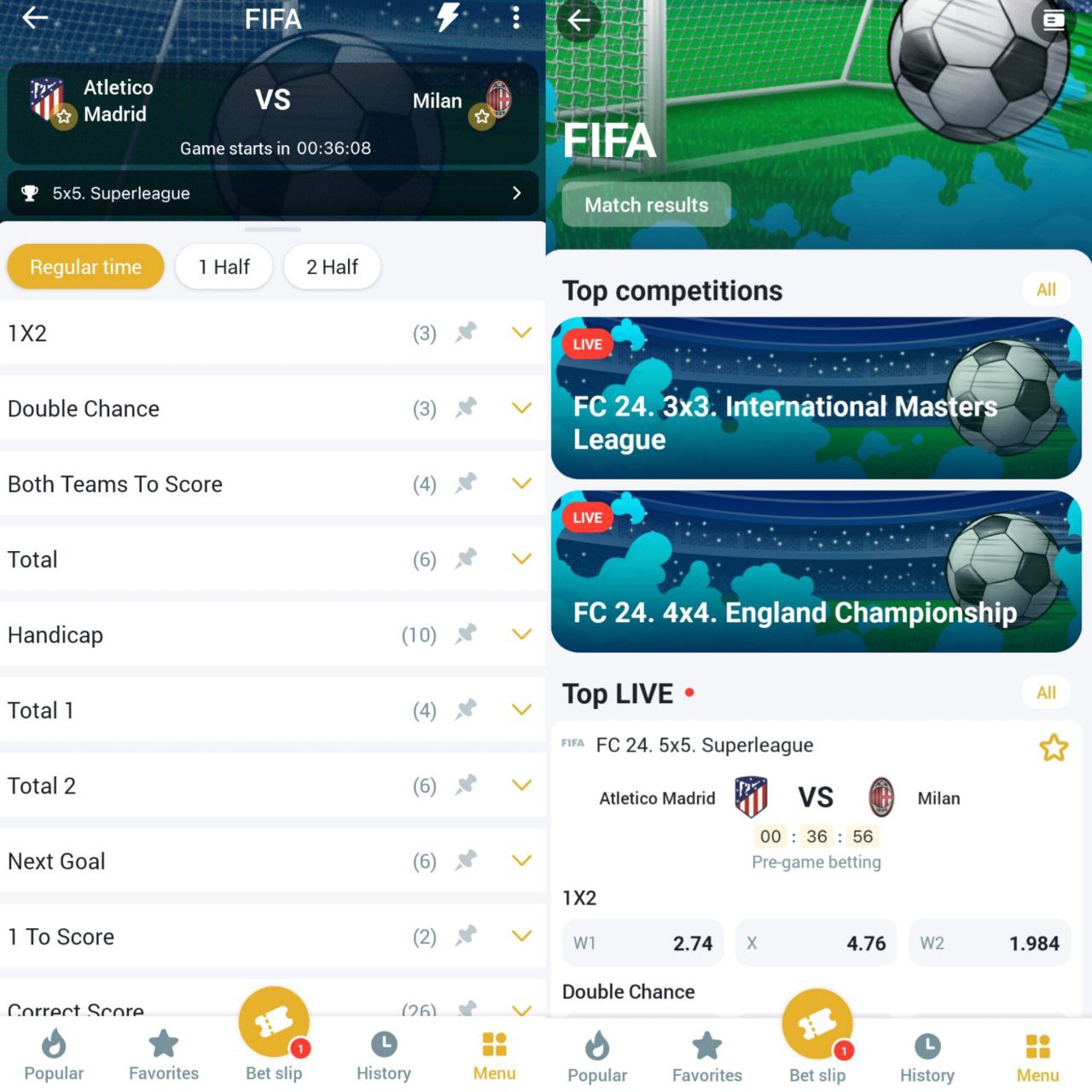 بهترین سایت شرط بندی فیفا